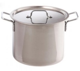 Кастрюля 17,0л (d30см; h28см) [ОБЩЕПИТ] Сварной. Клепаные ручки