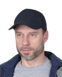 Кепка-бейсболка тёмно-синяя