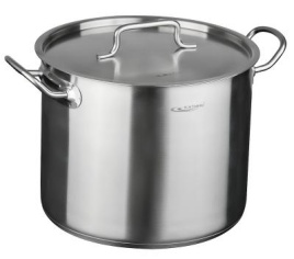 Кастрюля 11,0л (d26см; h21см) [ОБЩЕПИТ-ШЕФ] металл.кр. ТРС