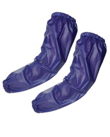 Нарукавники ПВХ VS-020 синий КЩС до 50%, толщина 0,2 мм