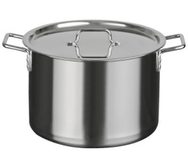 Кастрюля 20,0л (d35см; h23,5см) [ОБЩЕПИТ] Сварной. Клепаные ручки