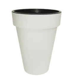 Горшок 15,0 л CUBE DCUS280 280 мм высота 34см белый