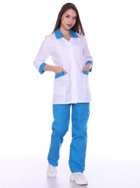 Костюм медицинский Ева (голубой)