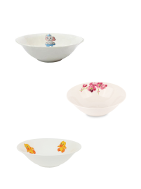 Салатник 12,5 см, 250 мл фарфор с рисунком