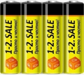 Батарейка Пальчиковая солевая