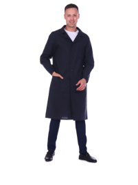 Халат рабочий мужской бязь черный