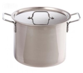 Котел 50,0л (d40см; h45см) Высокий [ОБЩЕПИТ] Сварной. Клепаные ручки