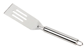 Лопатка 25,5*4,5 см, нерж. сталь, металлическая ручка