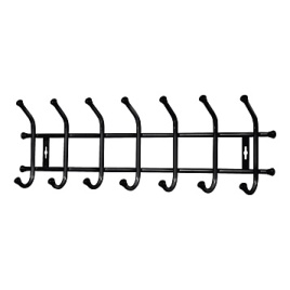Вешалка настенная 7 крючков 680*215 мм