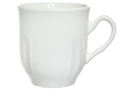 Кружка 210мл с ручкой фарфор фото 1