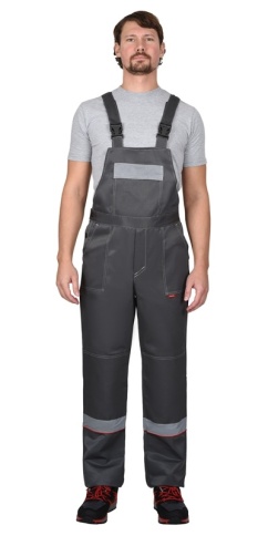 Костюм СИРИУС-ЛЕГИОНЕР куртка кор., п/к темно-серый со светло-серым и СОП фото 3