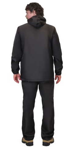 Куртка СИРИУС-ЗАТОН черная фото 2