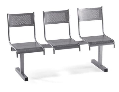 Секция 3-местная перфорированная фото 2