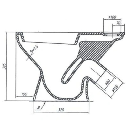 Унитаз-компакт Универсал Комфорт Эконом шток (Лобня) фото 2