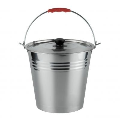 Ведро 12,0л с/к нерж фото 1