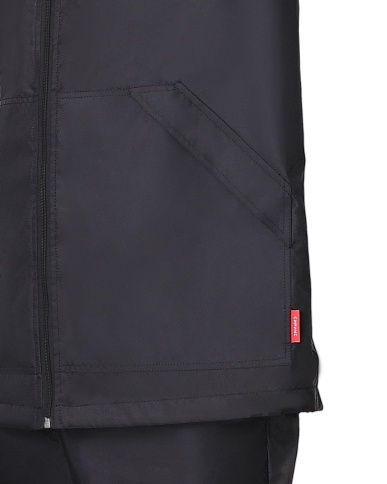 Куртка СИРИУС-ЗАТОН черная фото 3