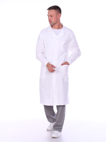 Халат мужской бязь ГОСТ фото 1