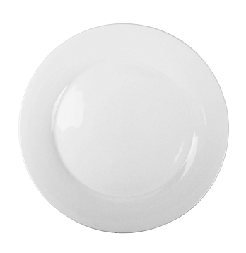 Тарелка мелкая плоская 17,5 см фарфор  фото 1