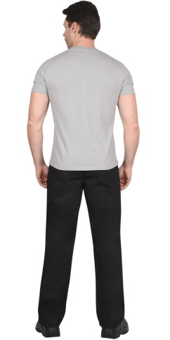 Футболка светло-серая 160г/м2 фото 2