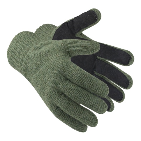 Перчатки АМПАРО™ Барс двойные полушерстяные (50% шерсть+спилок) фото 1