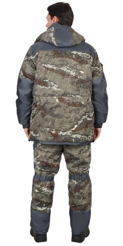Костюм СИРИУС-ГОРКА зимний куртка дл., брюки (тк.CROWN-230) КМФ Питон фото 2
