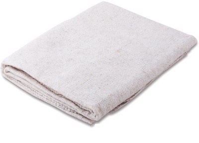 Тряпка для пола белая 50*60 см, хлопок Домовушка фото 1