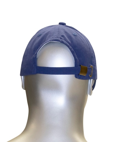 Кепка-бейсболка синяя фото 2