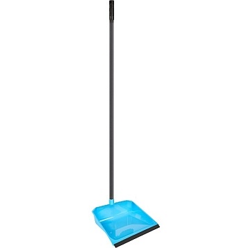 Совок для мусора с высокой ручкой и кромкой фото 1