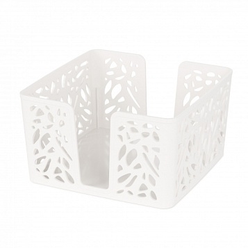 Салфетница Лира квадратная белый фото 1