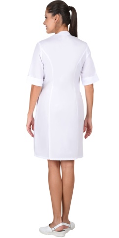 Халат СИРИУС-ПАЛЕРМО женский белый фото 2