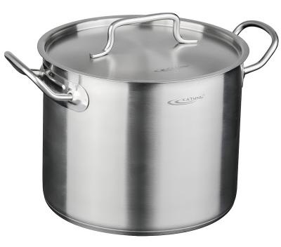 Кастрюля  7,0л (d22см; h18см) [ОБЩЕПИТ-ШЕФ] металл.кр. ТРС фото 1