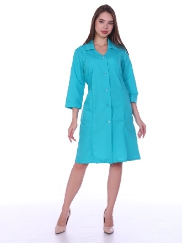 Халат тиси Ева гладкокрашенный фото 3